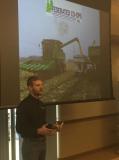 Keith Steiner at corn grower workshop